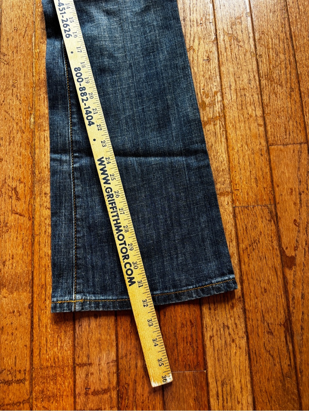 Womens Stetson Classis bootcut jeans size 8R - Picture 3 of 9
